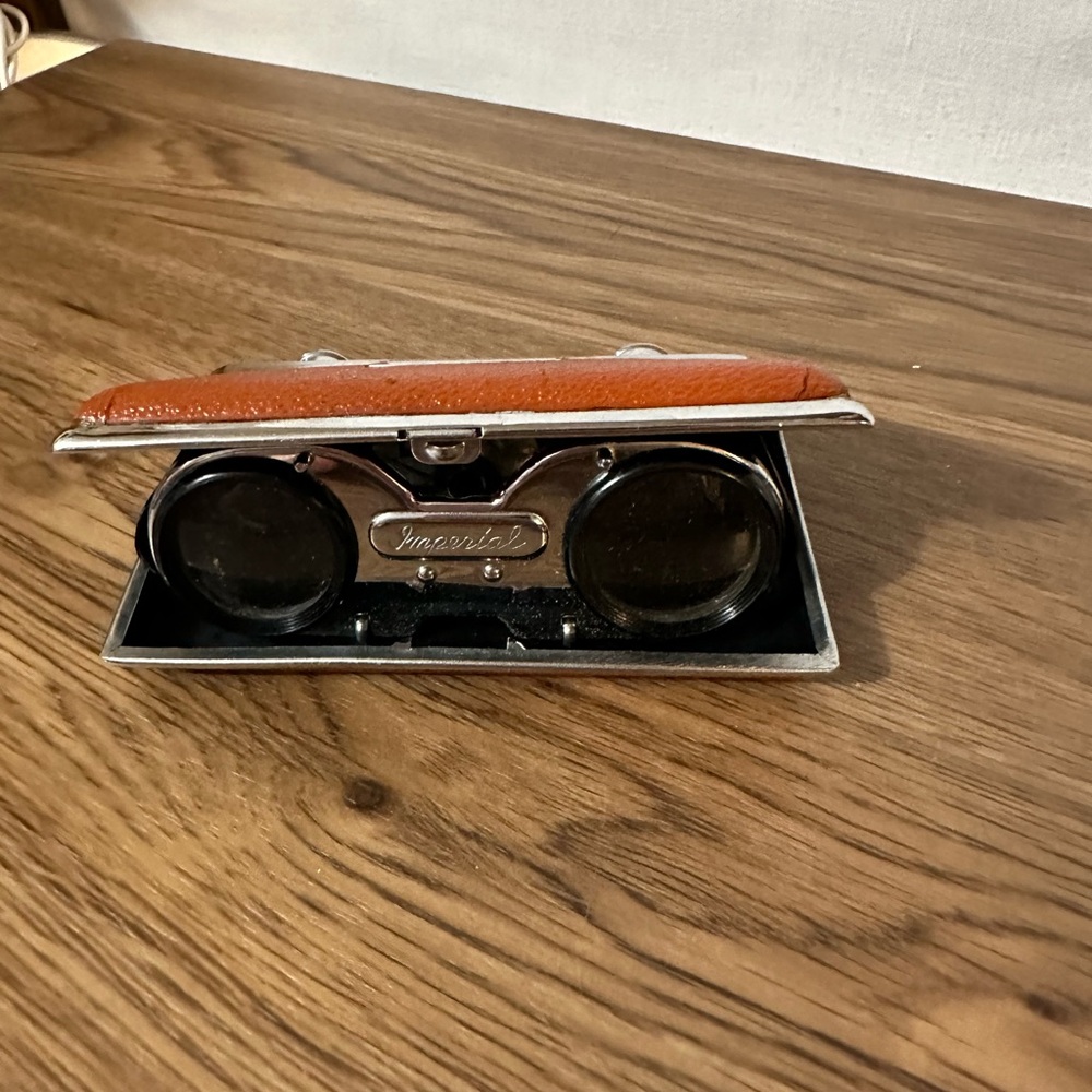 Vintage binoculars, folding